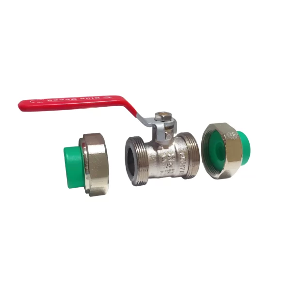 Pack Valv. Bola De Laton Con Adaptador Fusion HH x 5 unidades - Image 2