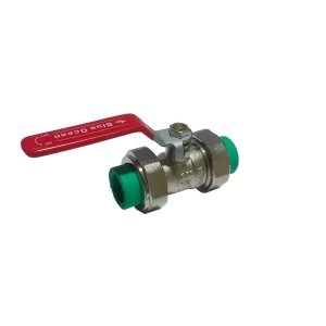Valv. Bola De Laton Con Adaptador Fusion HH