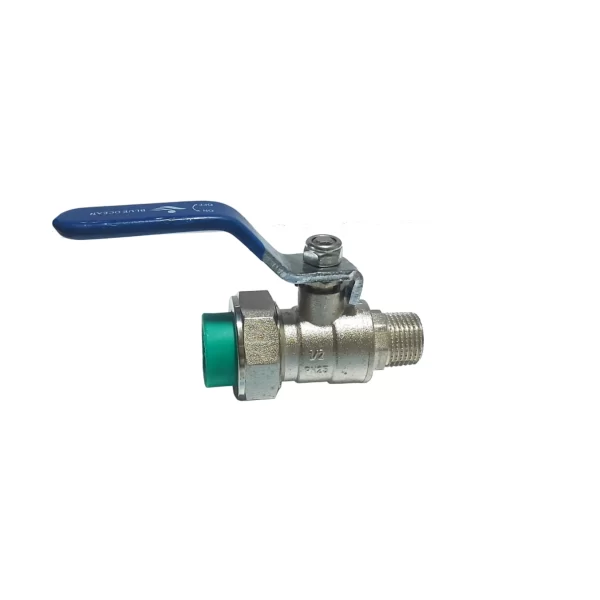 Valv.Bola De Laton Con Adapt.Fusion H Rosca M