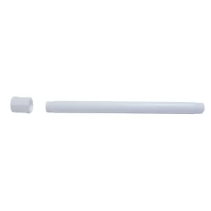 Pack Tubo Ext. Ducha Blanco C/Union * 30cm x 5 unidades