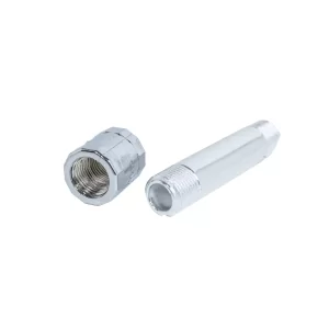Tubo Ext. Cocina Metalizado C/Union*10cm