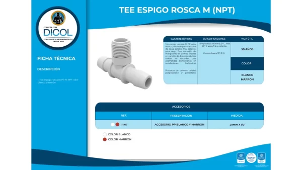 Pack Tapon Espigo 20Mm (1/2 ) x 10 unidades - Image 4