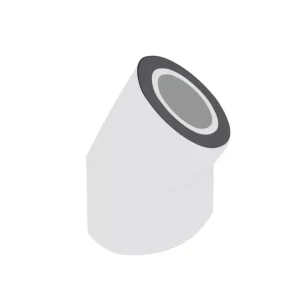 Codo 45° Pre-Aislado Pvc Recubrimiento Pvc