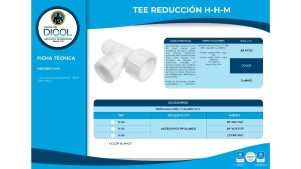 Tee Reduccion H.H.M. - Image 3
